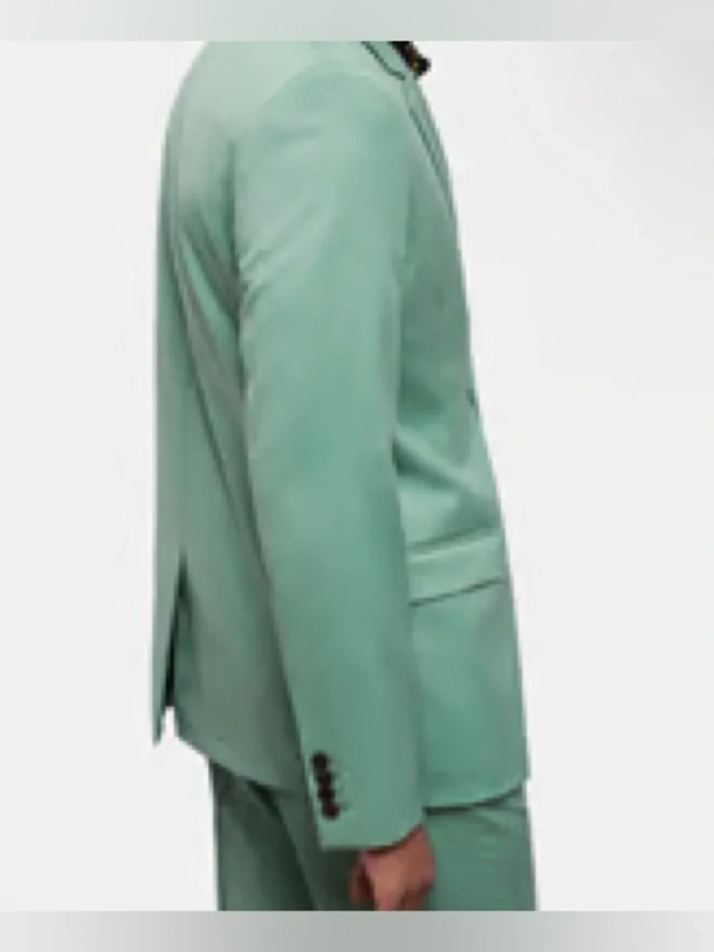 💜#56 BNWT The Kooples Mint Green Single-Breasted Blazer Retail $495